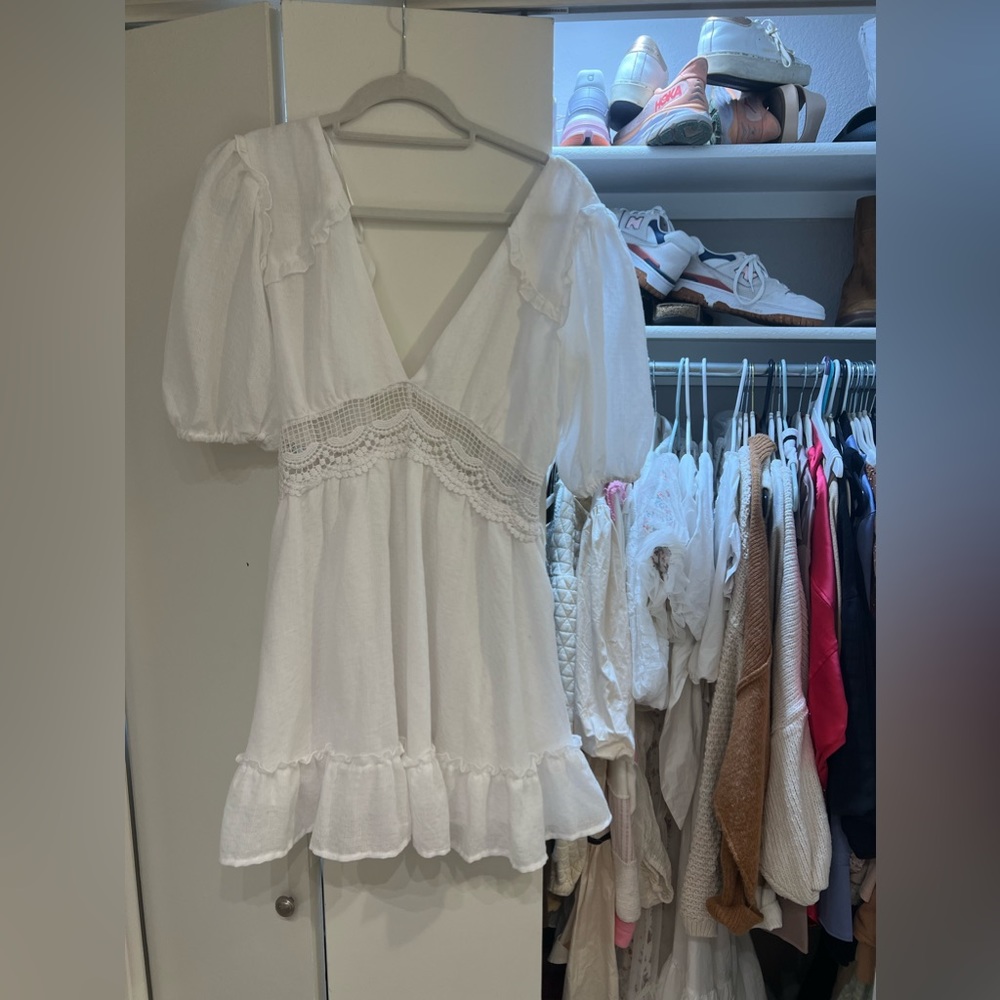 HYFVE (Boutique Brand), White Mini Dress